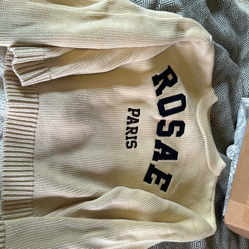 Rosae Paris cashmere and cotton sweater